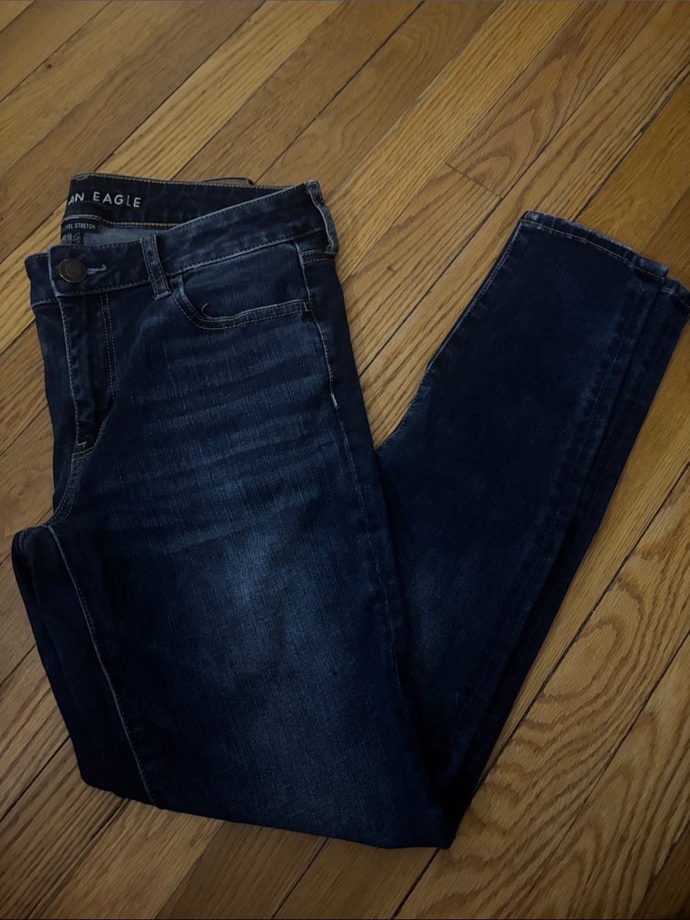 American Eagle Outfitters Dark Indigo Skinny Jeans